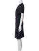 Lafayette 148 Scoop Neck Knee-Length Dress