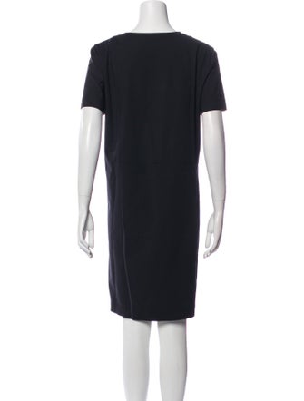Lafayette 148 Scoop Neck Knee-Length Dress