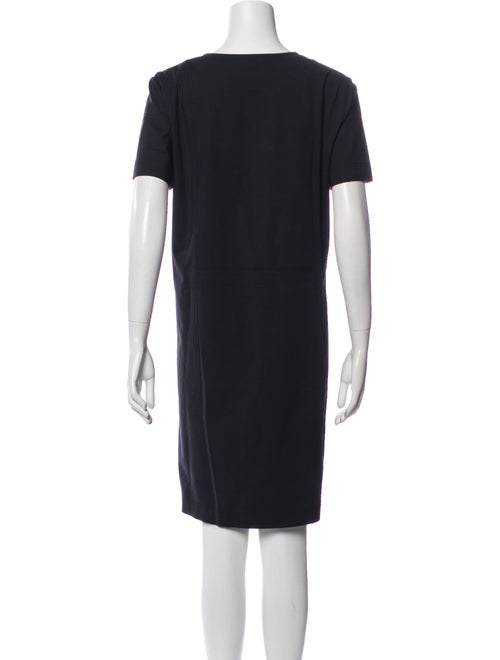 Lafayette 148 Scoop Neck Knee-Length Dress