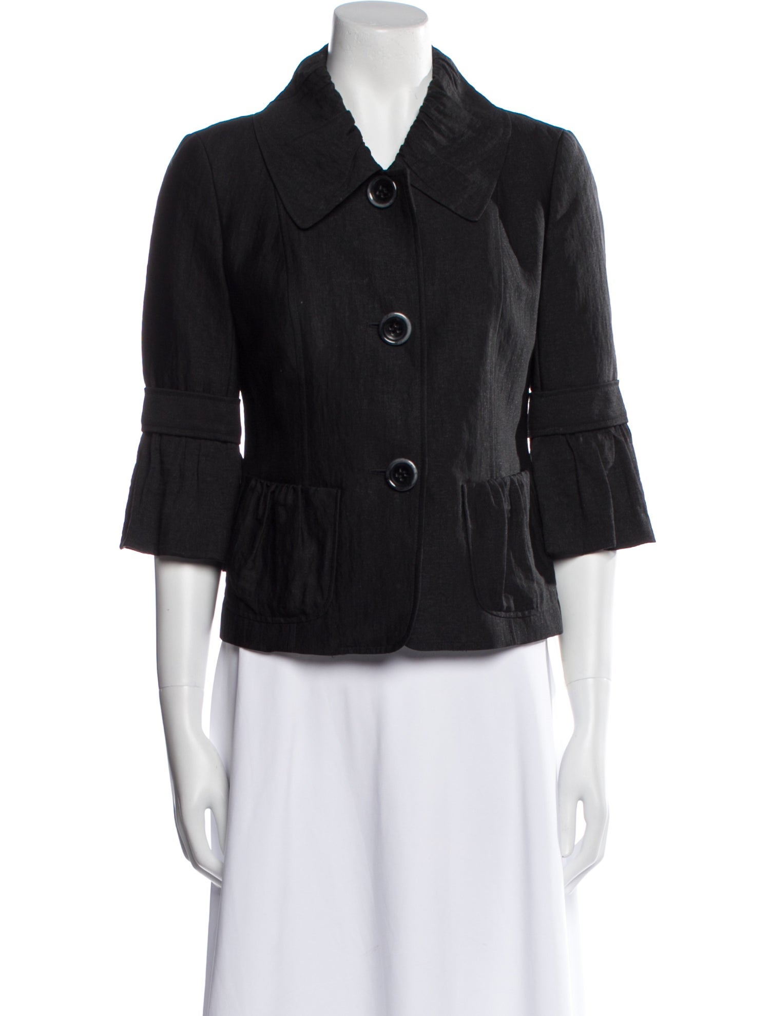 Lafayette 148 Silk Utility Jacket