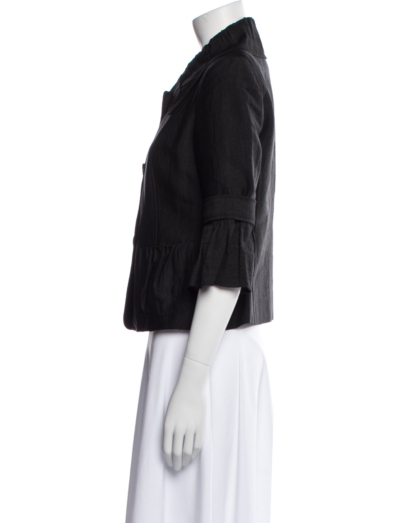 Lafayette 148 Silk Utility Jacket