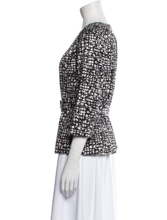 Lafayette 148 Printed Evening Jacket