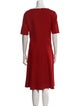 Lafayette 148 Bateau Neckline Midi Length Dress