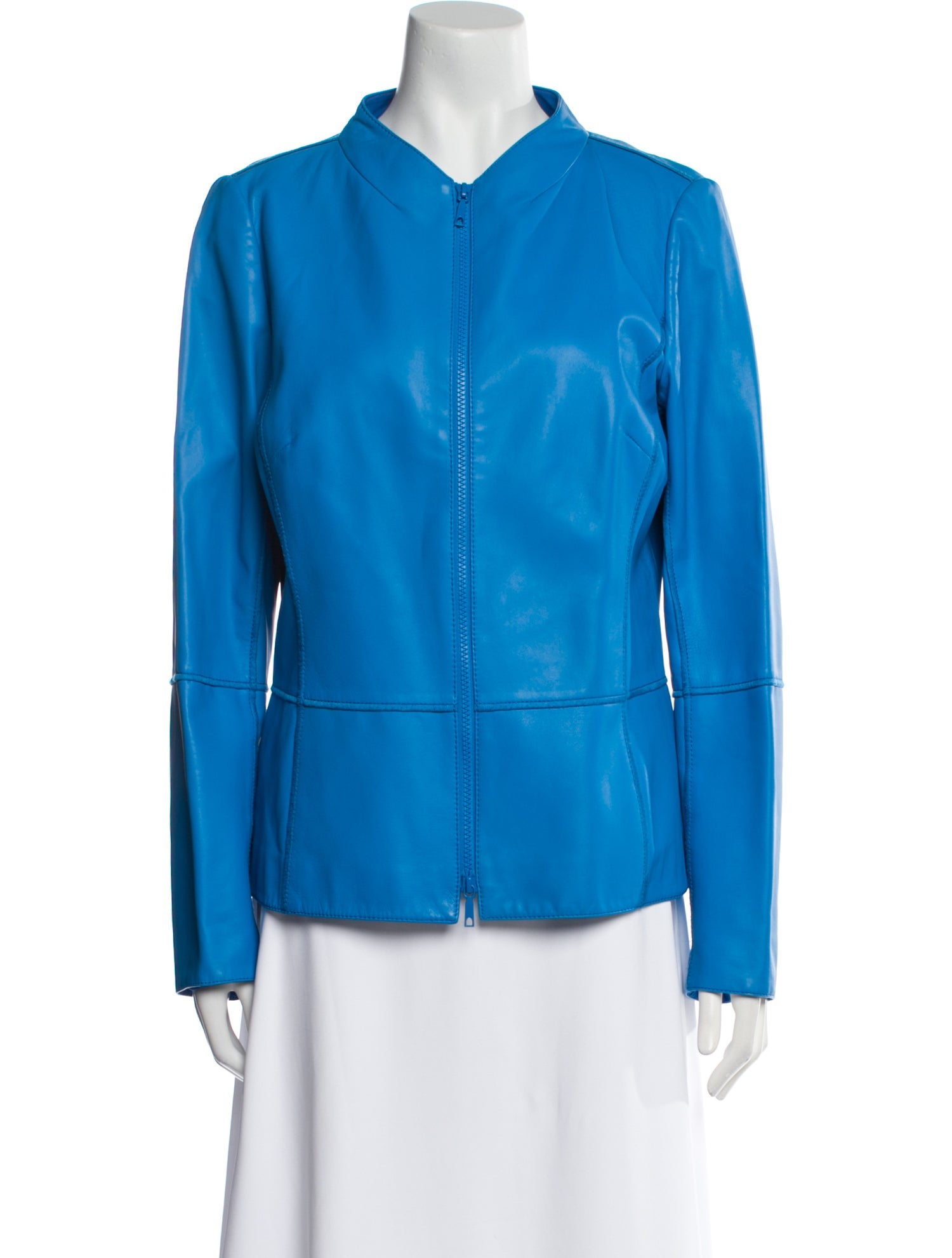 Lafayette 148 Leather Biker Jacket