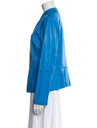 Lafayette 148 Leather Biker Jacket