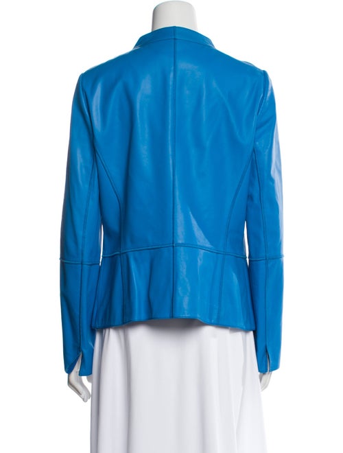 Lafayette 148 Leather Biker Jacket