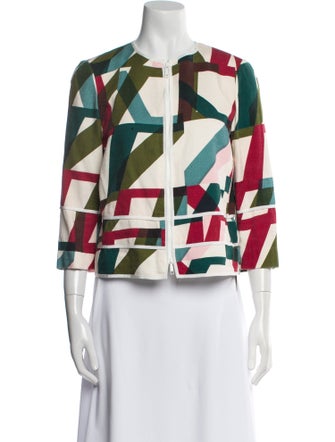 Lafayette 148 Printed Evening Jacket