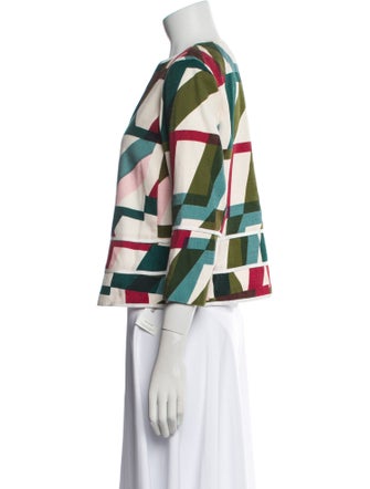 Lafayette 148 Printed Evening Jacket