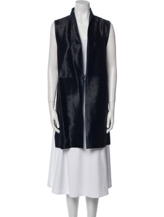 Lafayette 148 Calf Hair Fur Jacket