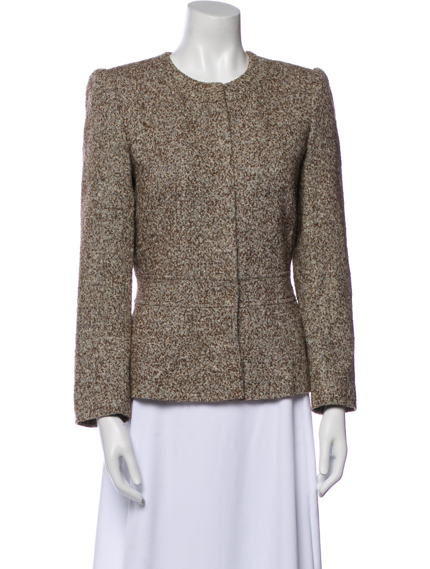 Lafayette 148 Tweed Pattern Blazer