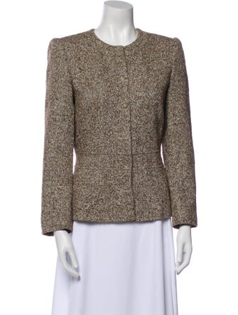 Lafayette 148 Tweed Pattern Blazer