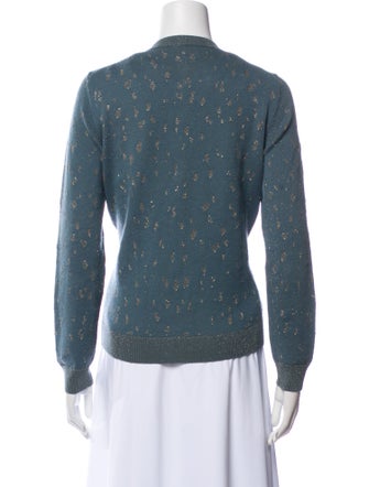 Lafayette 148 Cashmere Printed Sweater