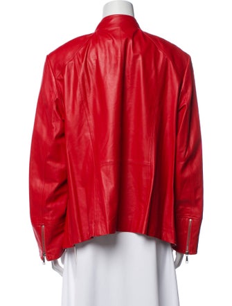 Lafayette 148 Leather Evening Jacket