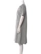Lafayette 148 Bateau Neckline Knee-Length Dress