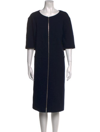 Lafayette 148 Wool Long Dress
