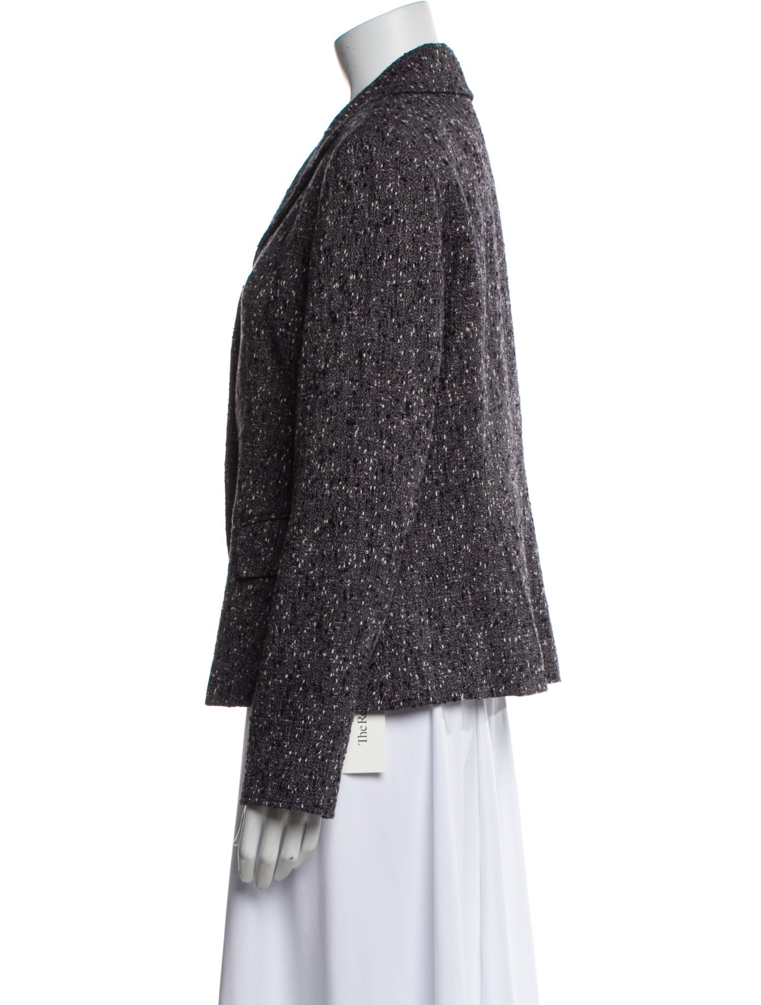 Lafayette 148 Virgin Wool Printed Blazer