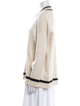 Lafayette 148 Cashmere V-Neck Sweater