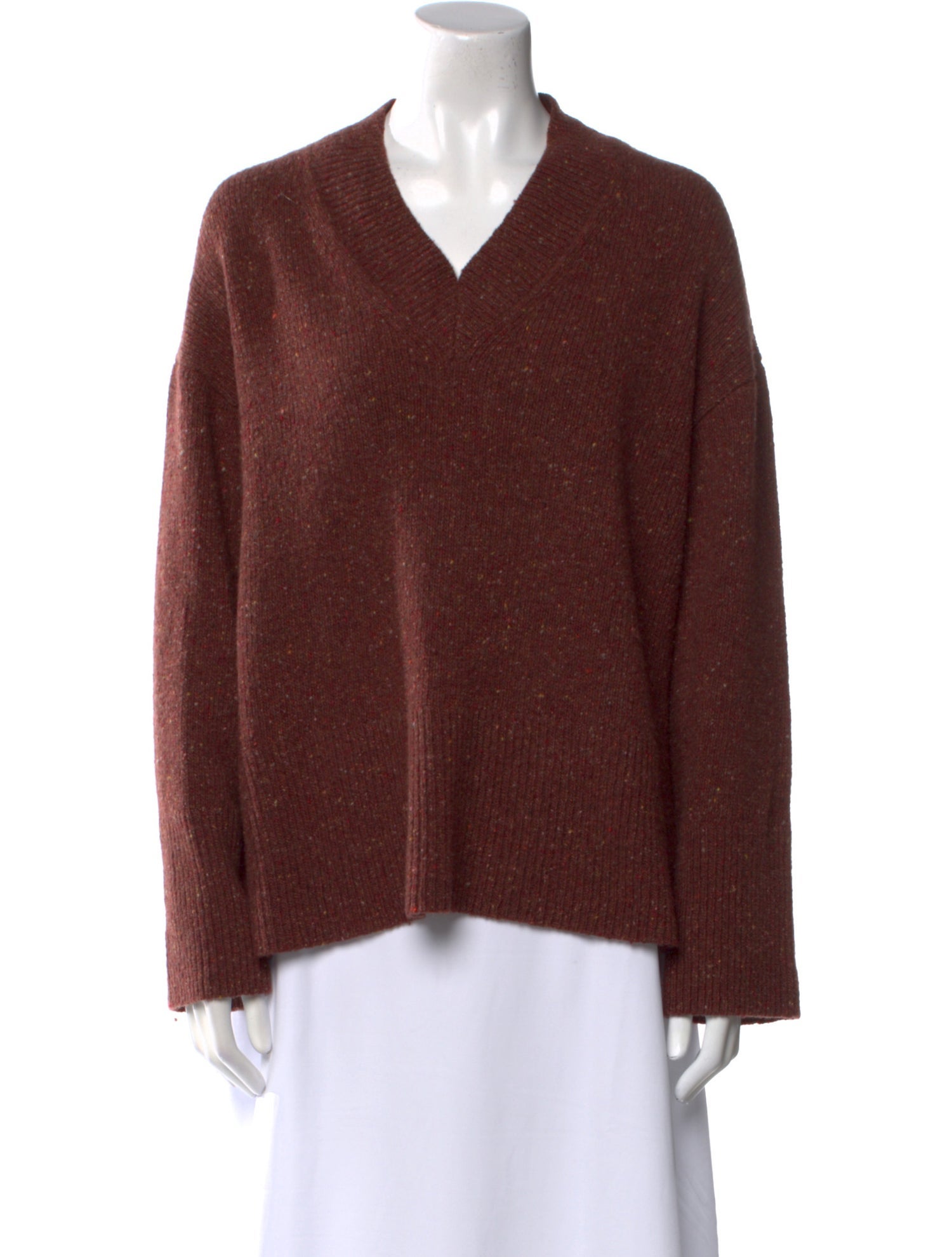 Lafayette 148 Cashmere V-Neck Sweater