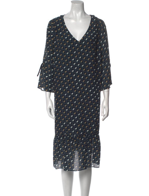 Lafayette 148 Silk Midi Length Dress