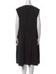 Lafayette 148 Scoop Neck Midi Length Dress