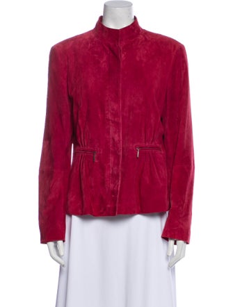 Lafayette 148 Suede Evening Jacket