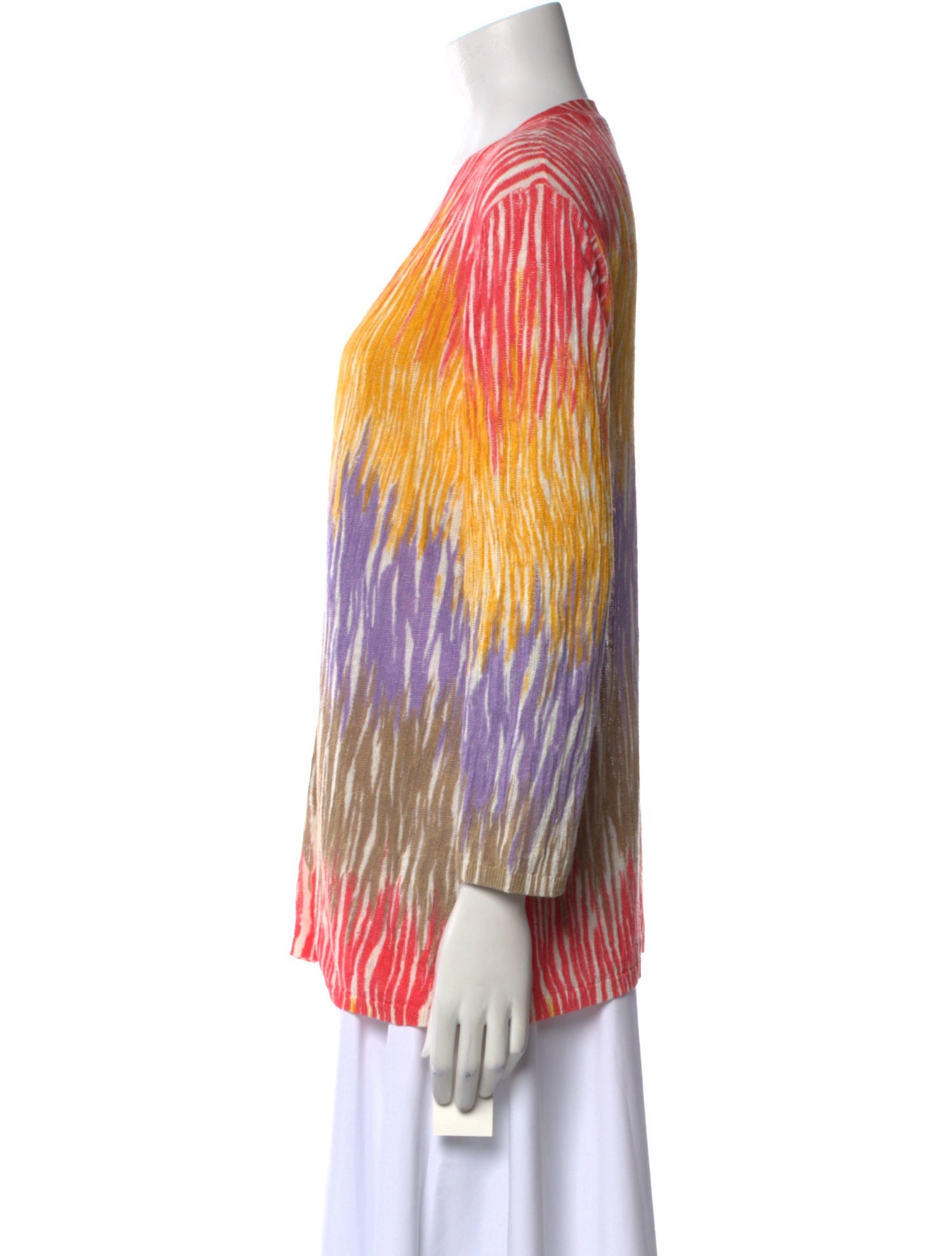 Lafayette 148 Linen Striped Sweater