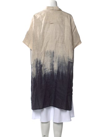 Lafayette 148 Linen Knee-Length Dress