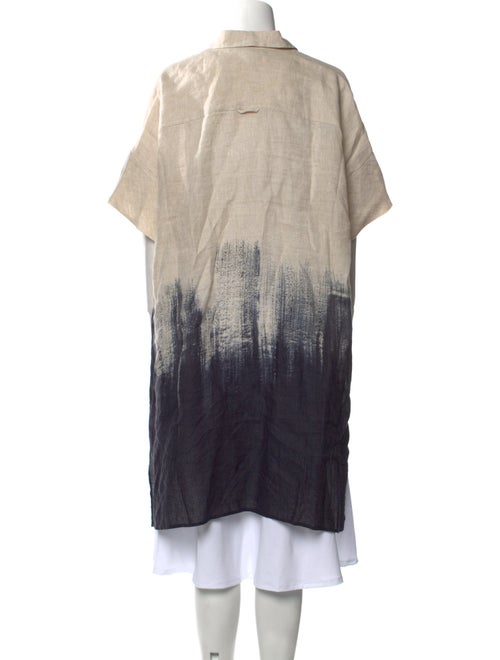 Lafayette 148 Linen Knee-Length Dress