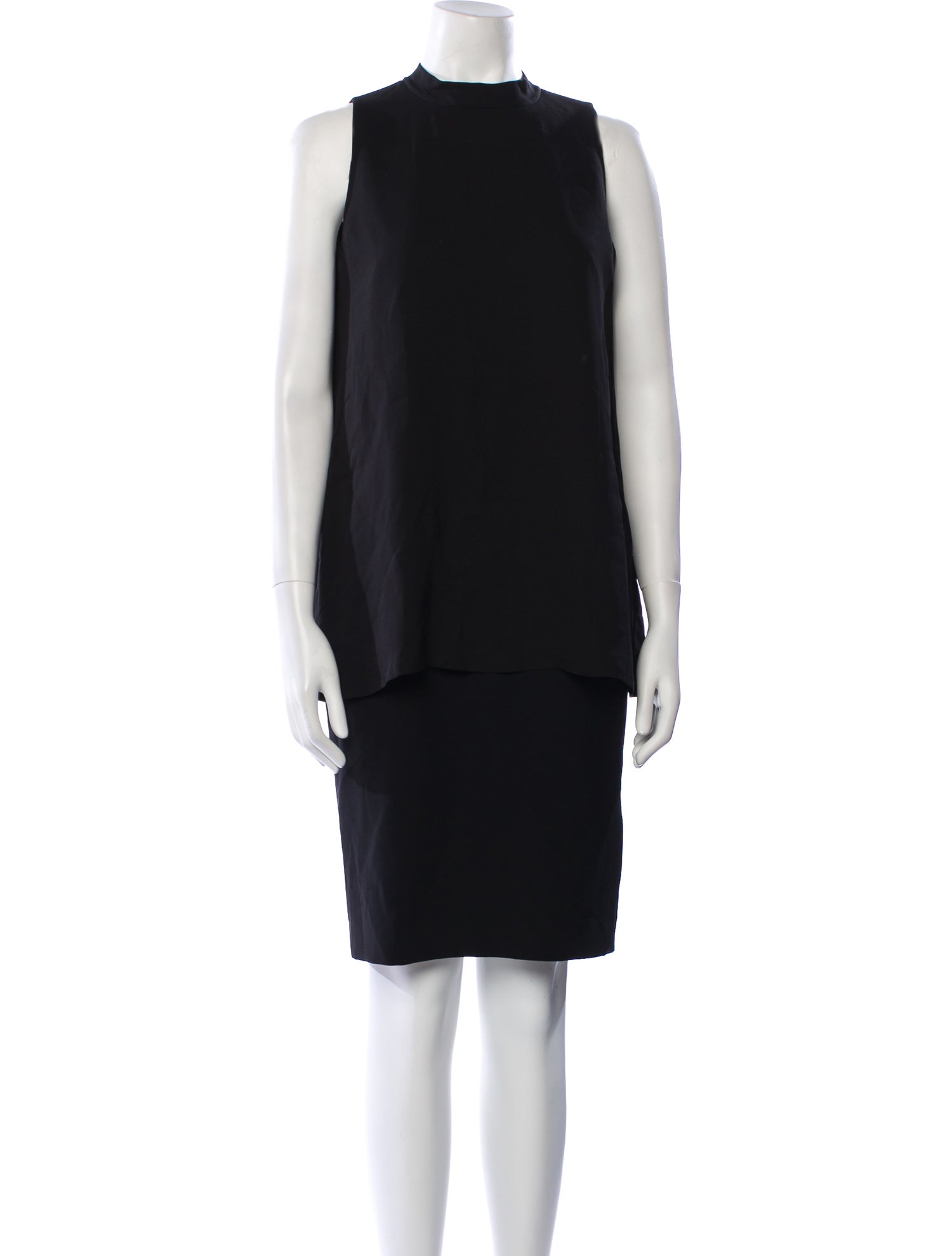 Lafayette 148 Silk Knee-Length Dress