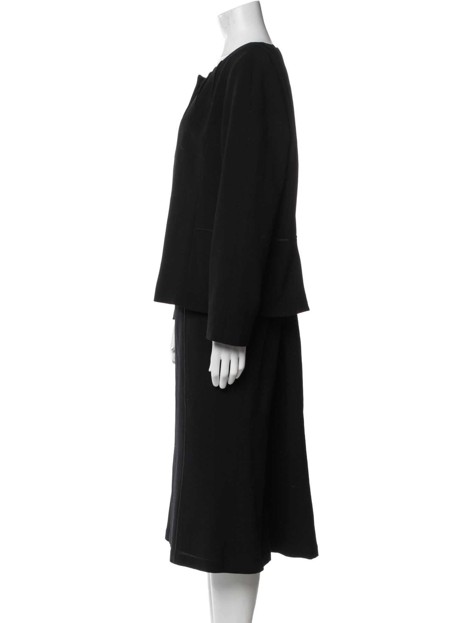 Lafayette 148 Virgin Wool Skirt Set