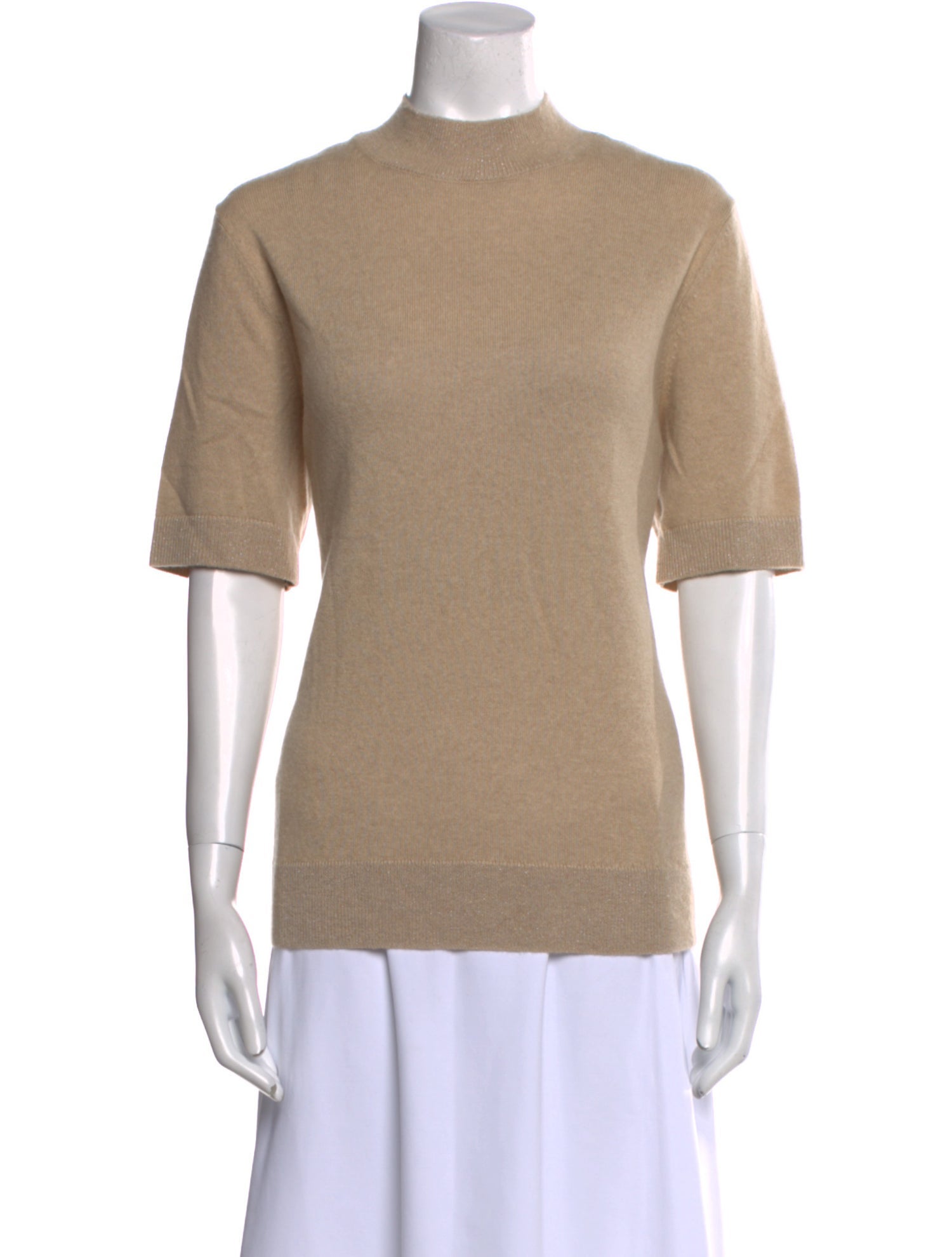 Lafayette 148 Cashmere Mock Neck Sweater w/ Tags