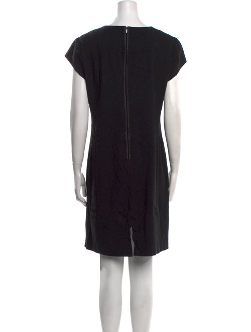 Lafayette 148 Crew Neck Mini Dress