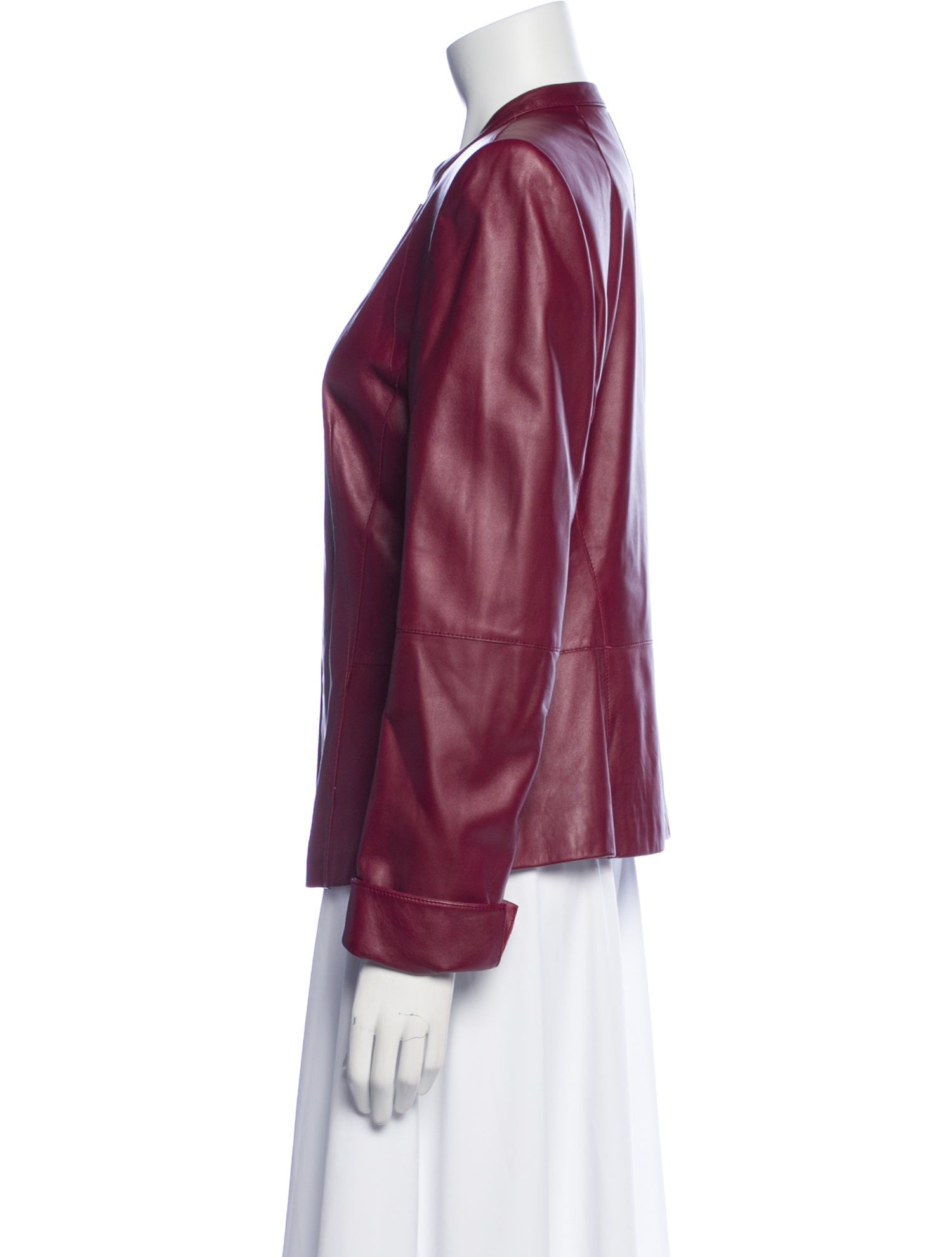 Lafayette 148 Leather Biker Jacket