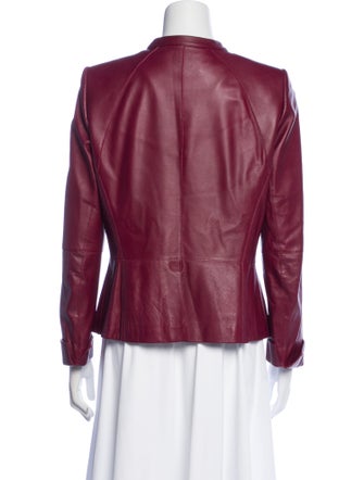 Lafayette 148 Leather Biker Jacket