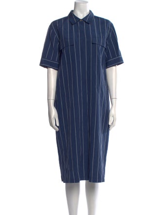 Lafayette 148 Linen Midi Length Dress