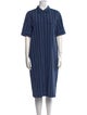 Lafayette 148 Linen Midi Length Dress