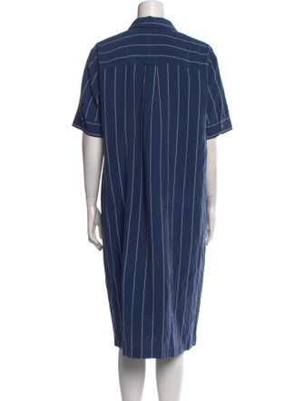 Lafayette 148 Linen Midi Length Dress