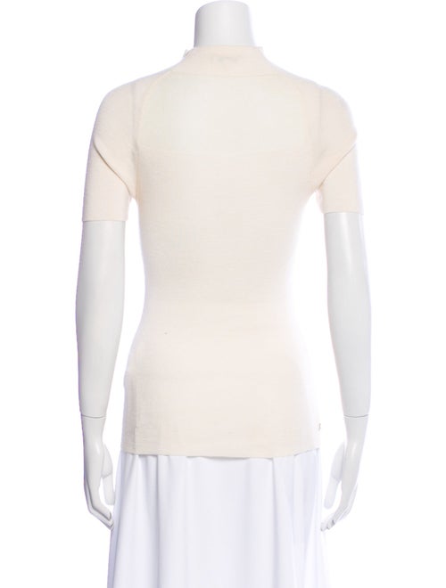 Lafayette 148 Wool Mock Neck Sweater