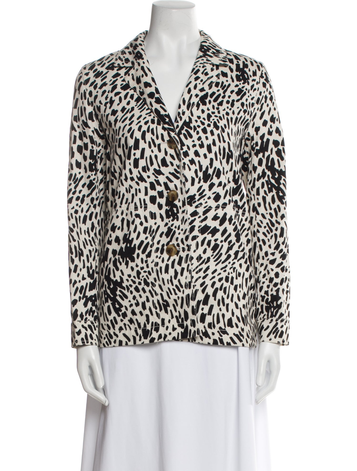 Lafayette 148 Animal Print Blazer