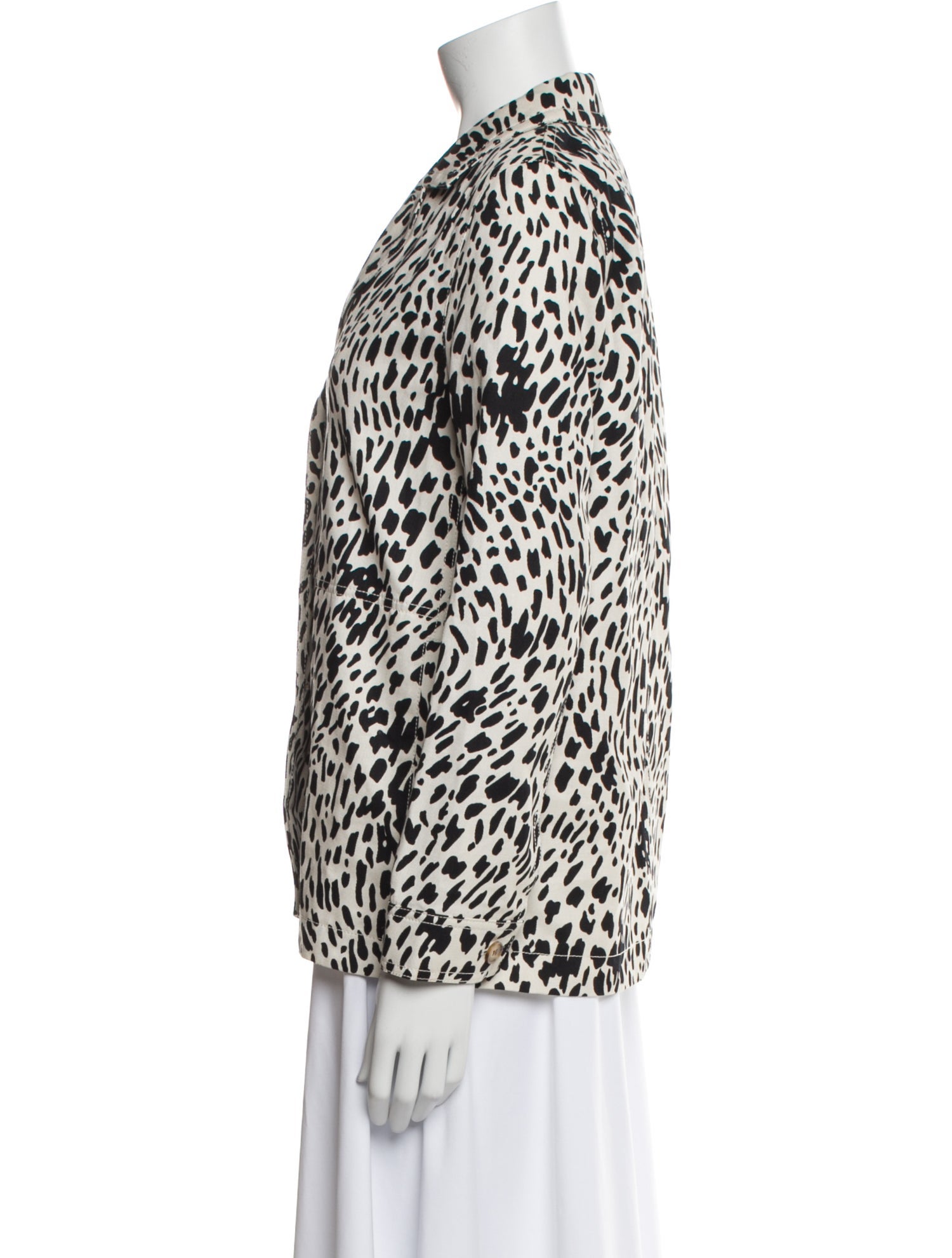 Lafayette 148 Animal Print Blazer
