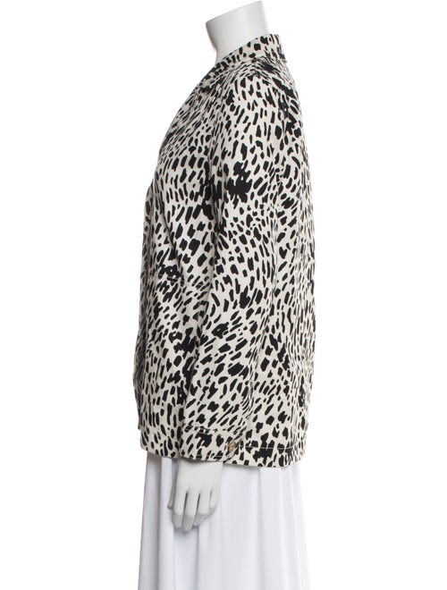 Lafayette 148 Animal Print Blazer