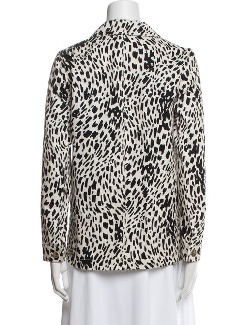 Lafayette 148 Animal Print Blazer