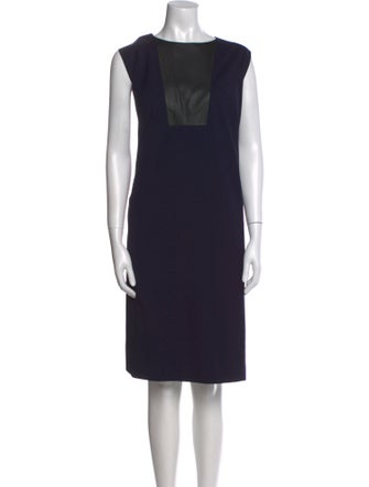 Lafayette 148 Virgin Wool Knee-Length Dress