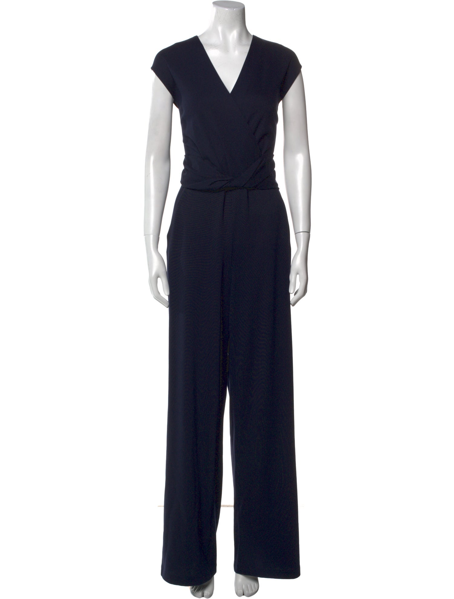 Lafayette 148 V-Neck Jumpsuit