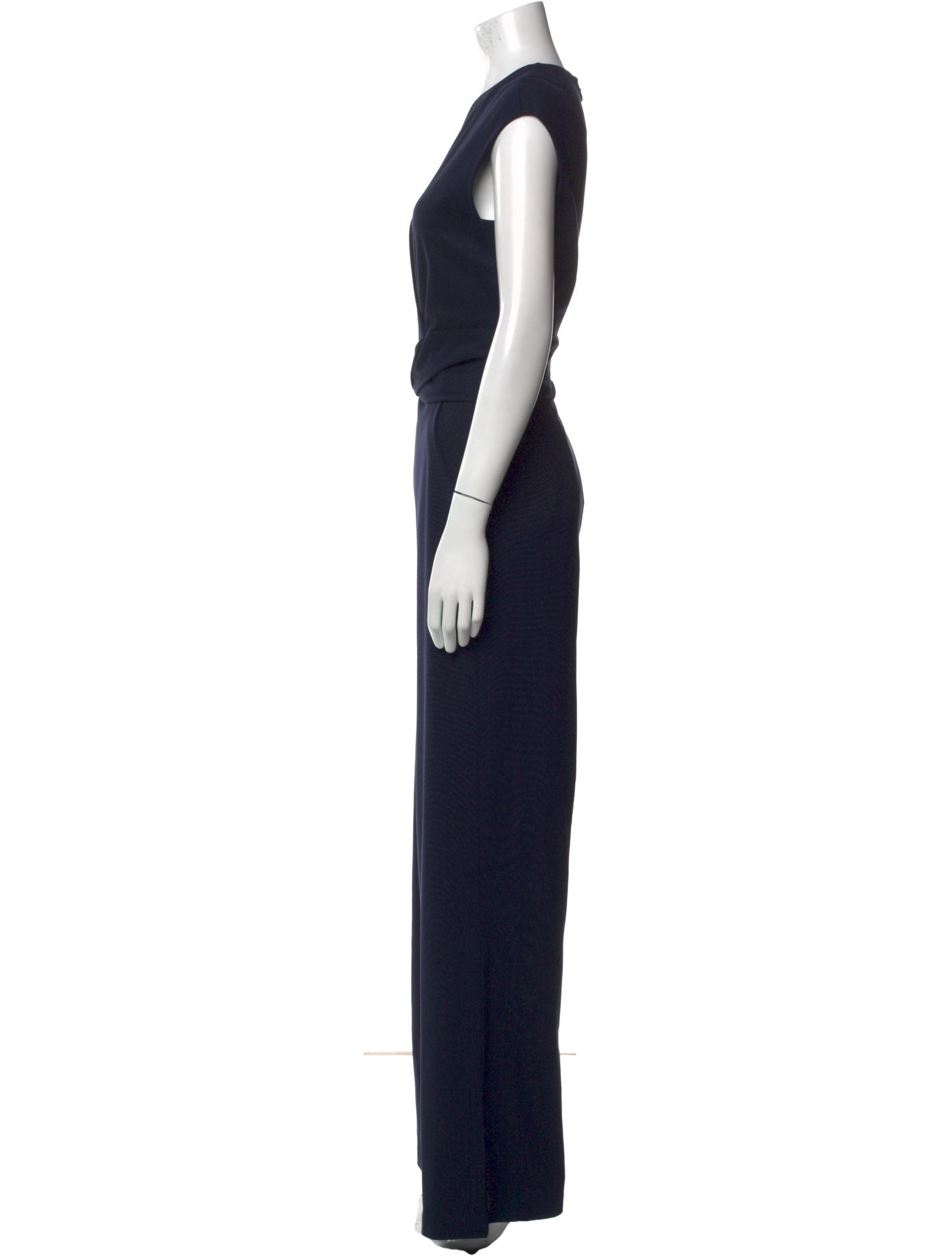 Lafayette 148 V-Neck Jumpsuit