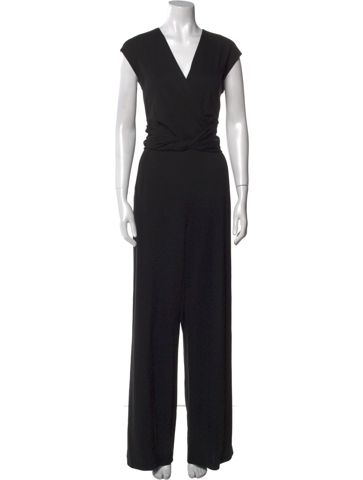Lafayette 148 V-Neck Jumpsuit