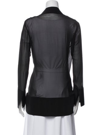 Lafayette 148 Silk Blazer