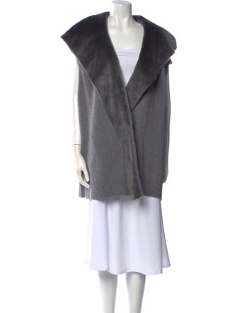 Lafayette 148 Wool V-Neck Sweater