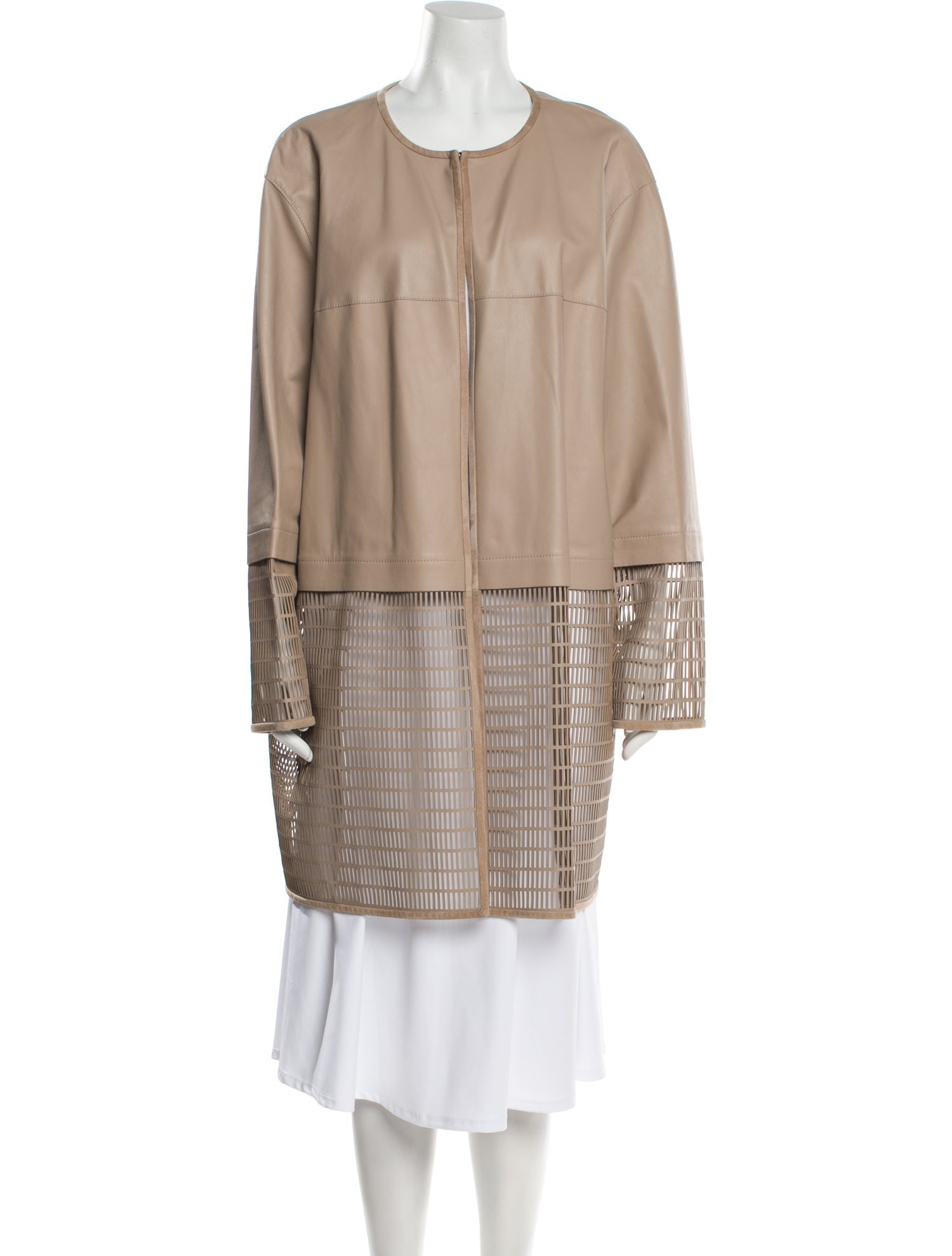 Lafayette 148 Leather Coat