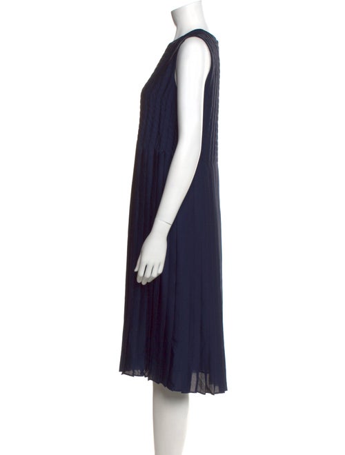 Lafayette 148 Crew Neck Knee-Length Dress